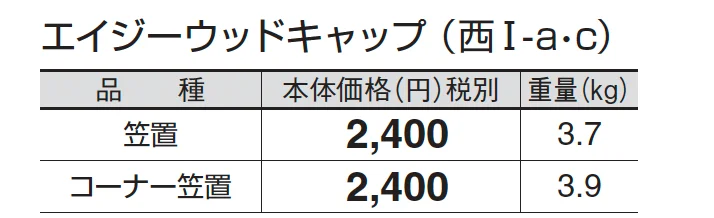 エイジーウッドキャップ_価格_3