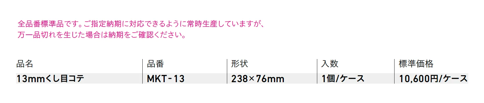 13mmくし目コテ【2025年版】_価格_1