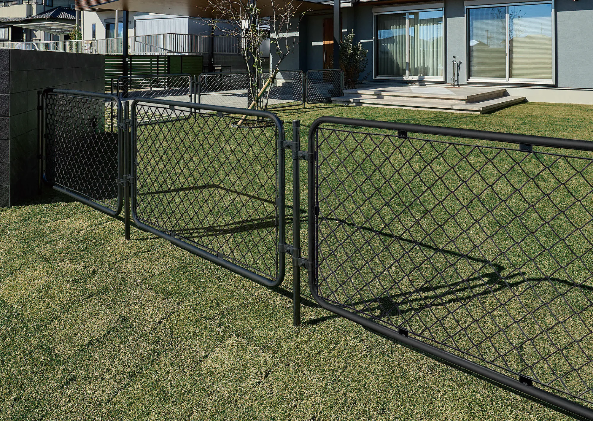 EXDECOの「アメリカナイズフェンス ブラック Americanize Fence Black」