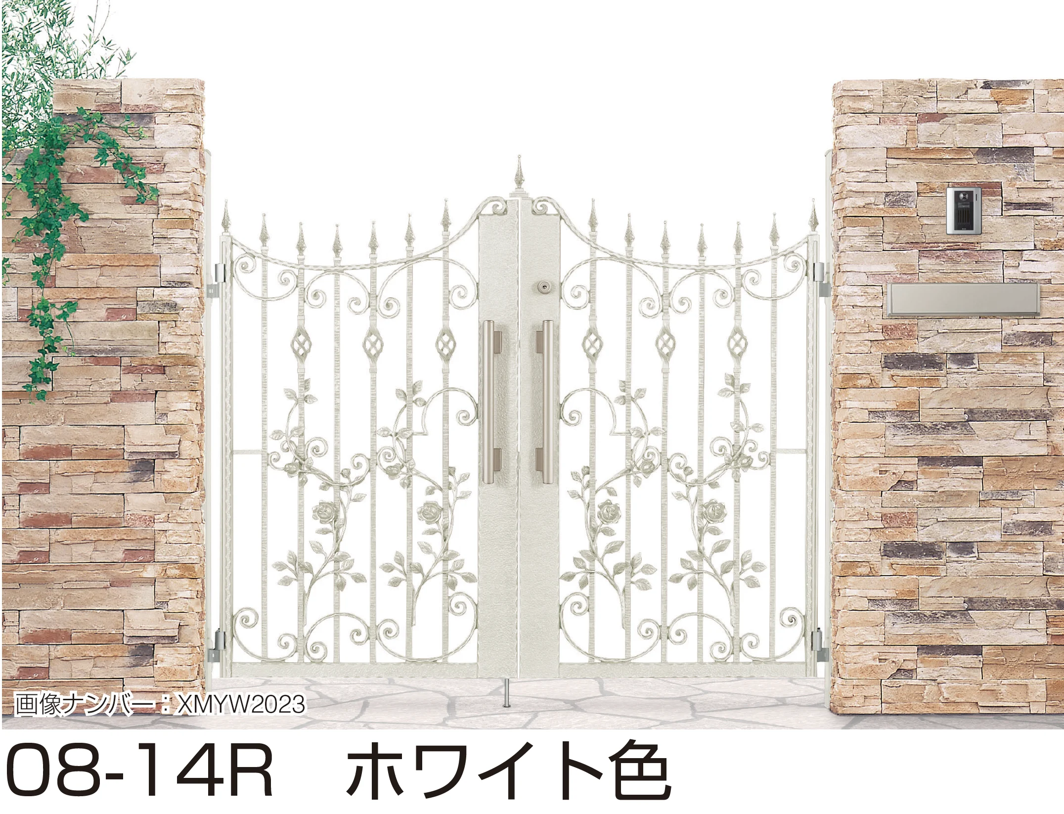 YKK APの「シャローネ 門扉 EA03型」