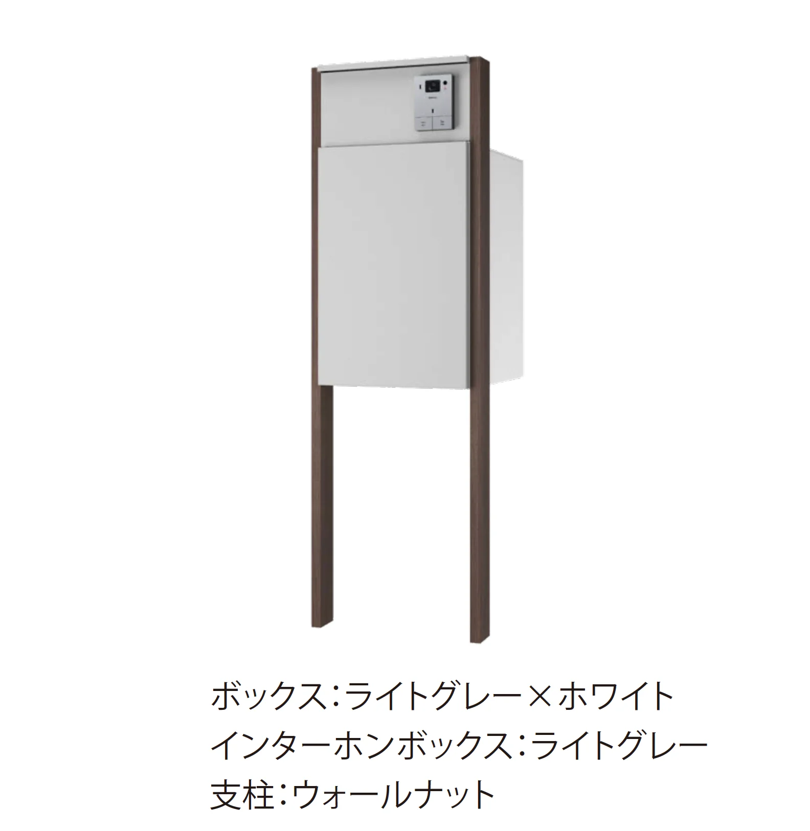 EXDECOの「ナスタボックスプラスポスト 門柱タイプ Nasta Box +POST」のサブ画像5