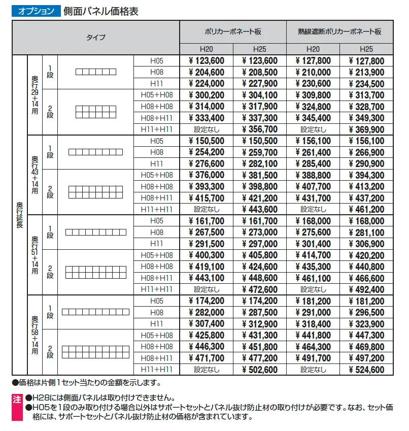 ニューマイリッシュ 通常勾配(ミニタイプ)【2025年版】_価格_4