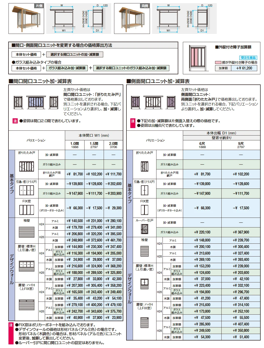 X.スタイル／クロス.スタイル 床仕様 壁寄せ納まり 軒タイプ【2023年版】_価格_4