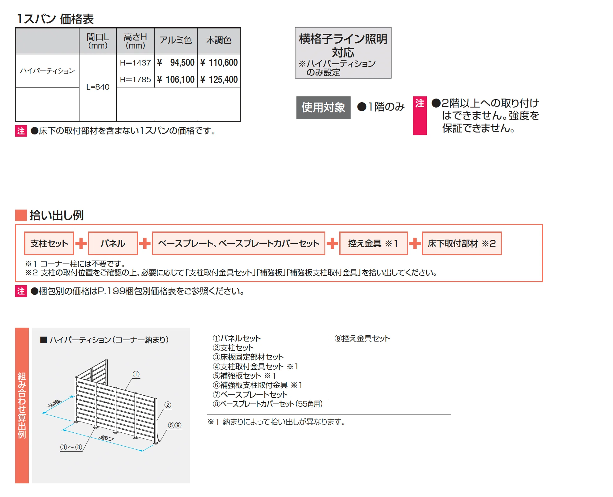 ラステラ ジーエムラインW ハイパーティション【2025年版】_価格_1