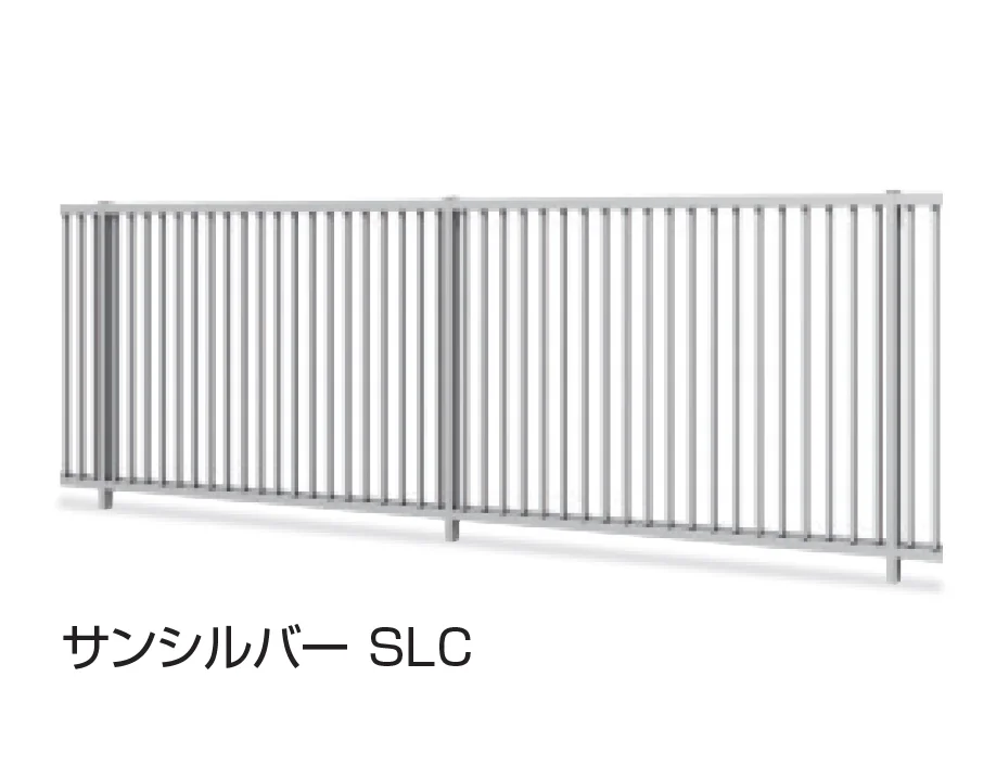 三協アルミの「フレラインフォルテ1型 笠木タイプ 間仕切り支柱タイプ」のサブ画像1