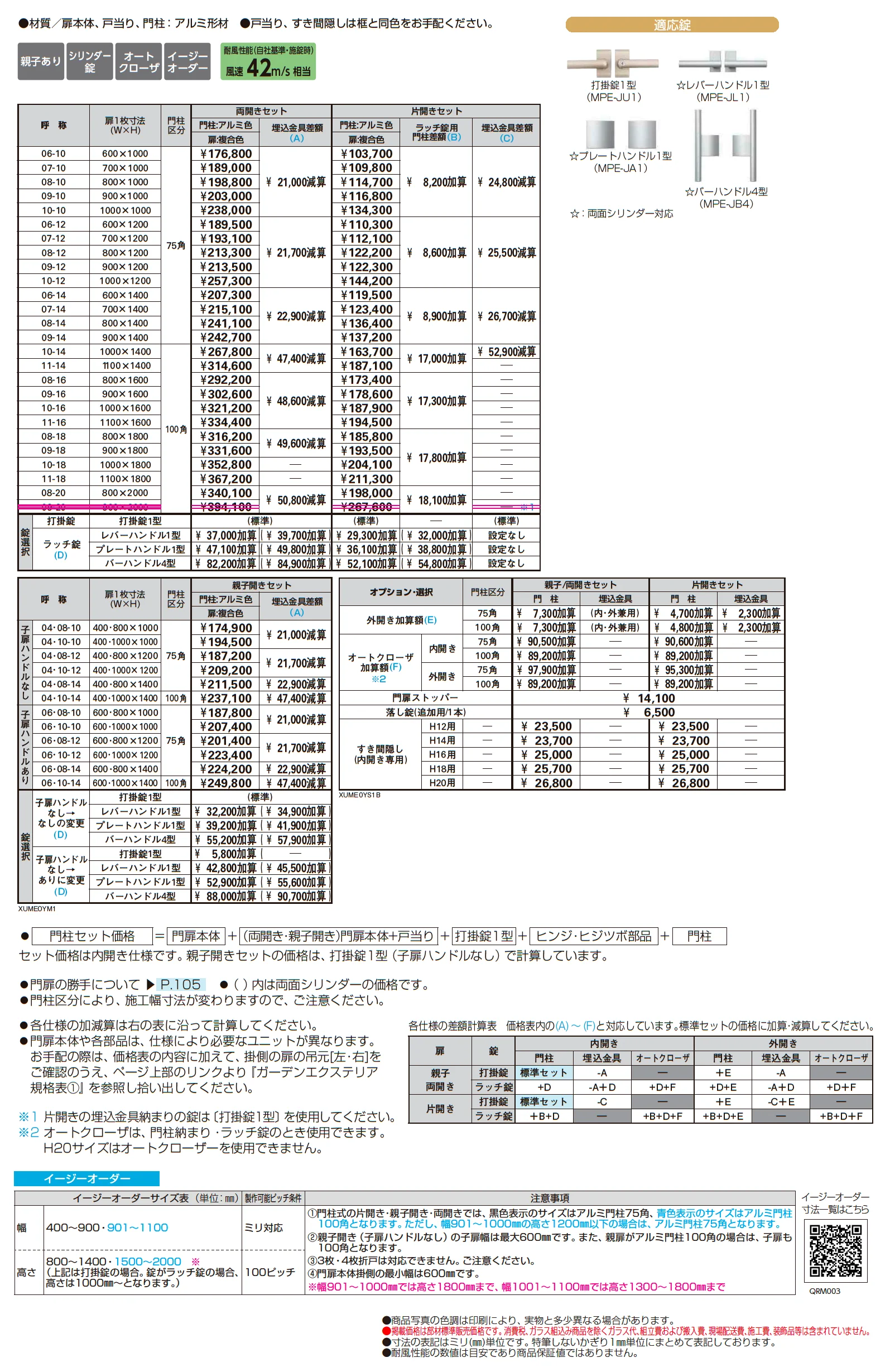 ルシアス 門扉 YM1型_価格_1