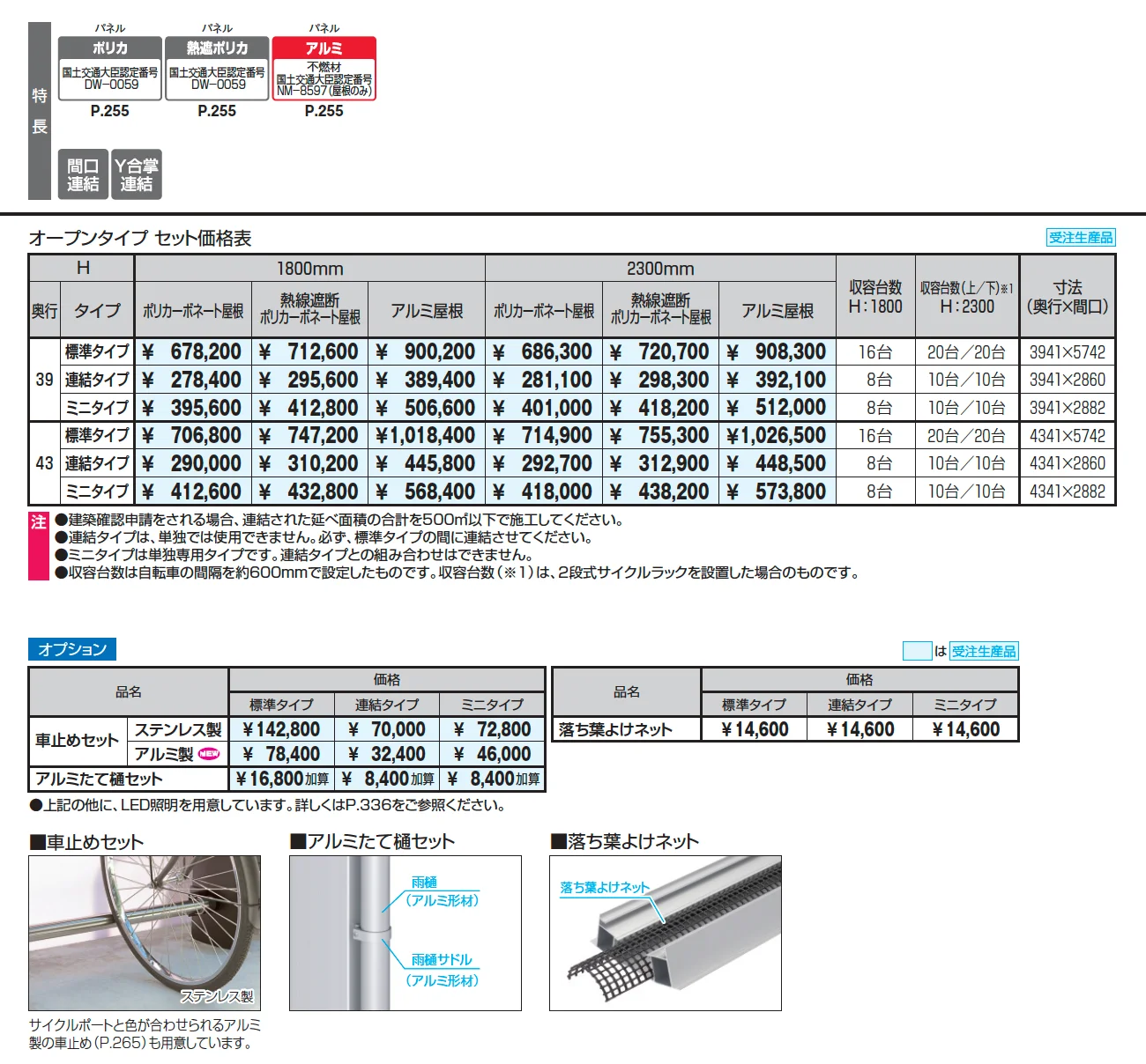 リンリンエース オープンタイプ 900N/㎡_価格_1