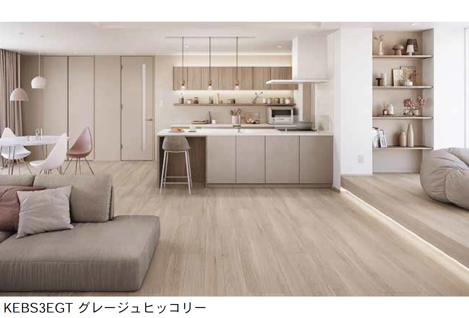 Bullsの「サステナブルフロアー BU耐熱」