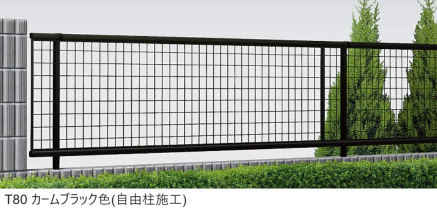 YKK APの「シンプレオ フェンス M2型：たて井桁メッシュ【2024年版】」のサブ画像1