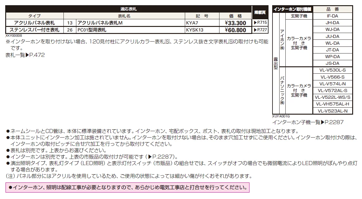 ルシアス ポストユニット PC01型【2024年版】_価格_2