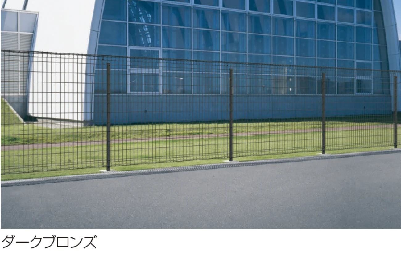 三協アルミの「STメッシュ2型フェンス フリー支柱タイプ【2026年12月1日 発売予定】」のサブ画像2