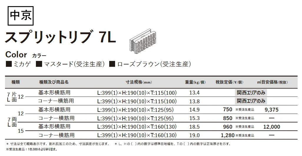 スプリットリブ 7L【2023年版】_価格_3