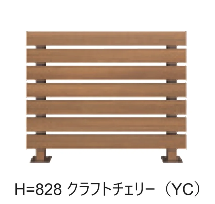 三協アルミの「ヴィラウッドフェンス 木調スクリーン」のサブ画像5
