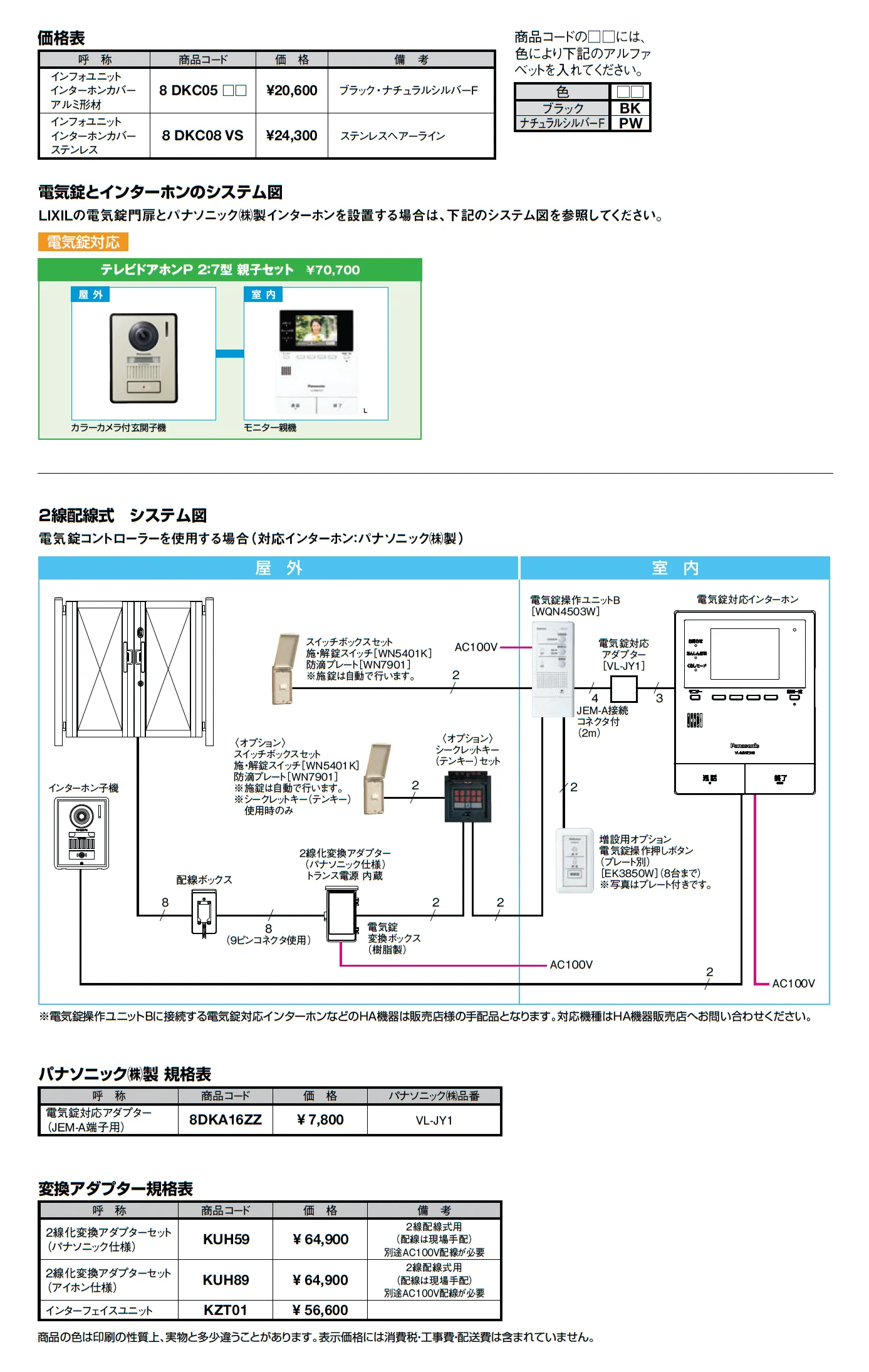 インターホンカバー_価格_1