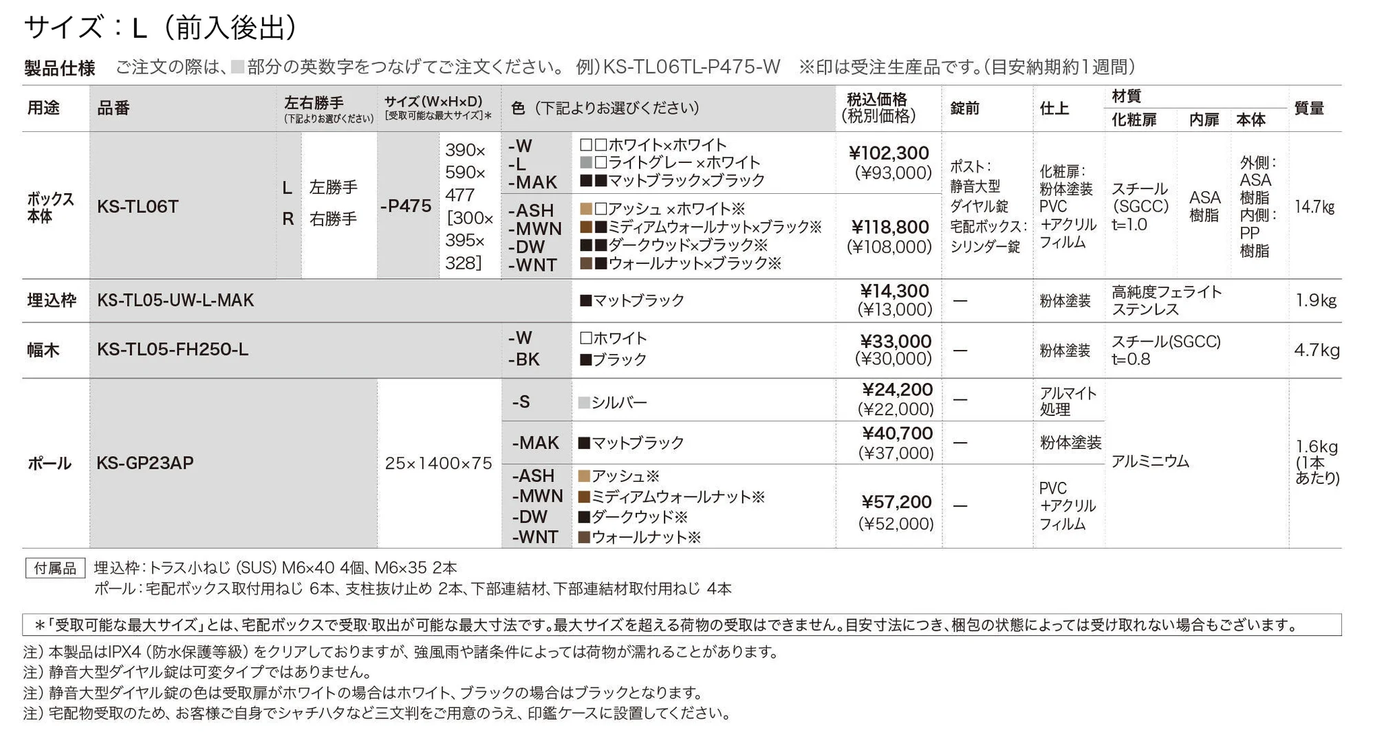 Nasta Box +POST_価格_2