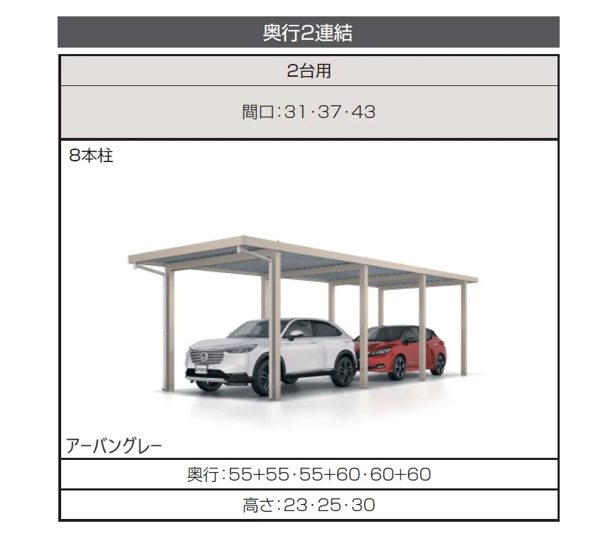 三協アルミの「G1-R/ジーワン アール(耐積雪量50cm仕様：基本・奥行延長・間口延長・奥行連結・間口連結)【2025年10月価格改訂版】」のサブ画像10