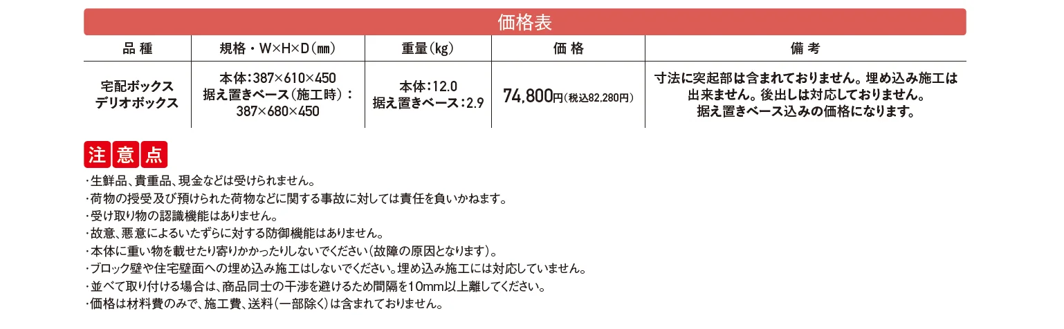 デリオボックス【2025年版】_価格_1