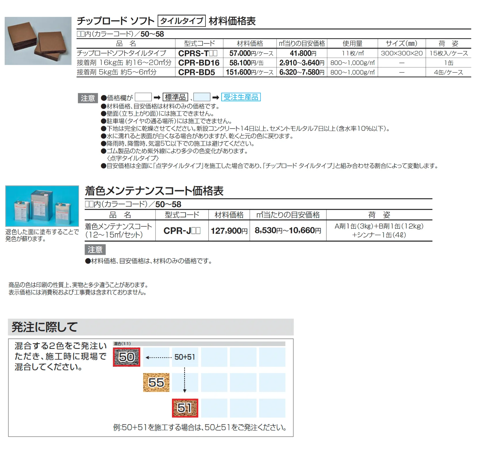 チップロードソフト(タイルタイプ)【2025年版】_価格_1
