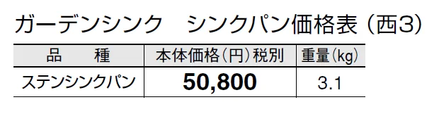 ガーデンシンク シンクパン【2024年版】_価格_5
