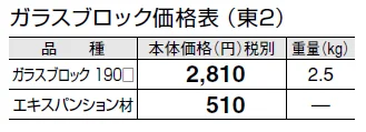 ガラスブロック【2024年版】_価格_2