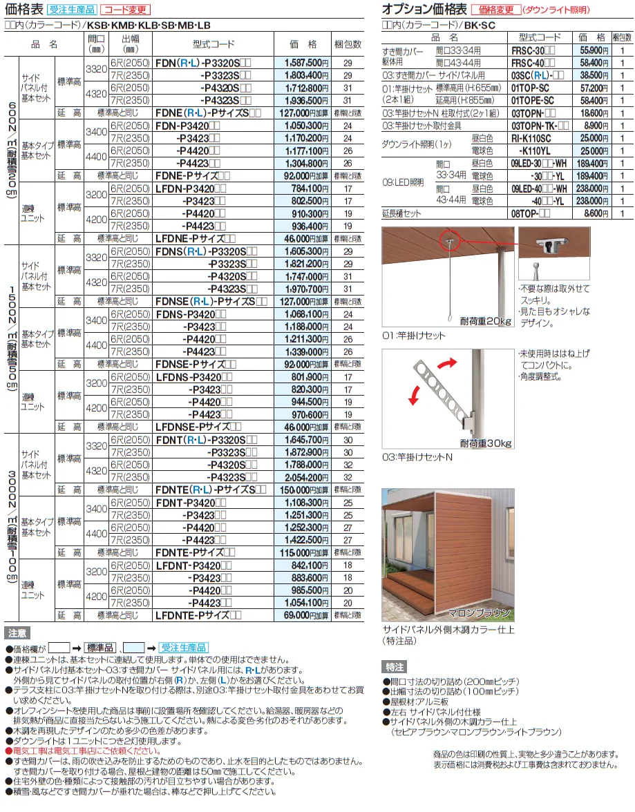 ファンルーフ(独立式) サイドパネル付き【2024年版】_価格_1