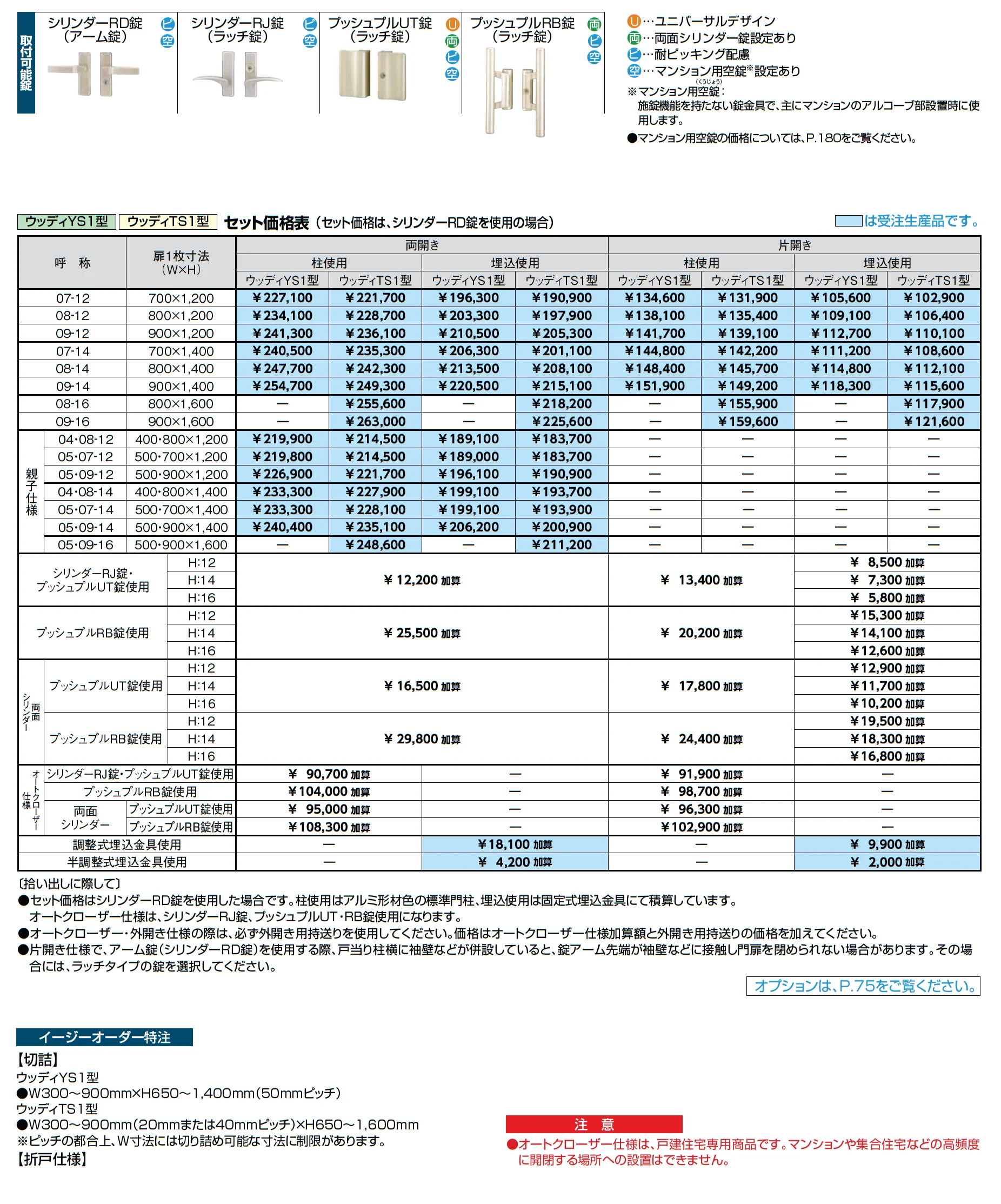 開き門扉AB ウッディTS1型【2025年版】_価格_2