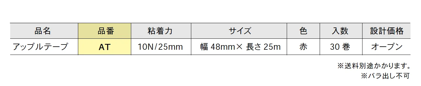 アップルテープ_価格_1