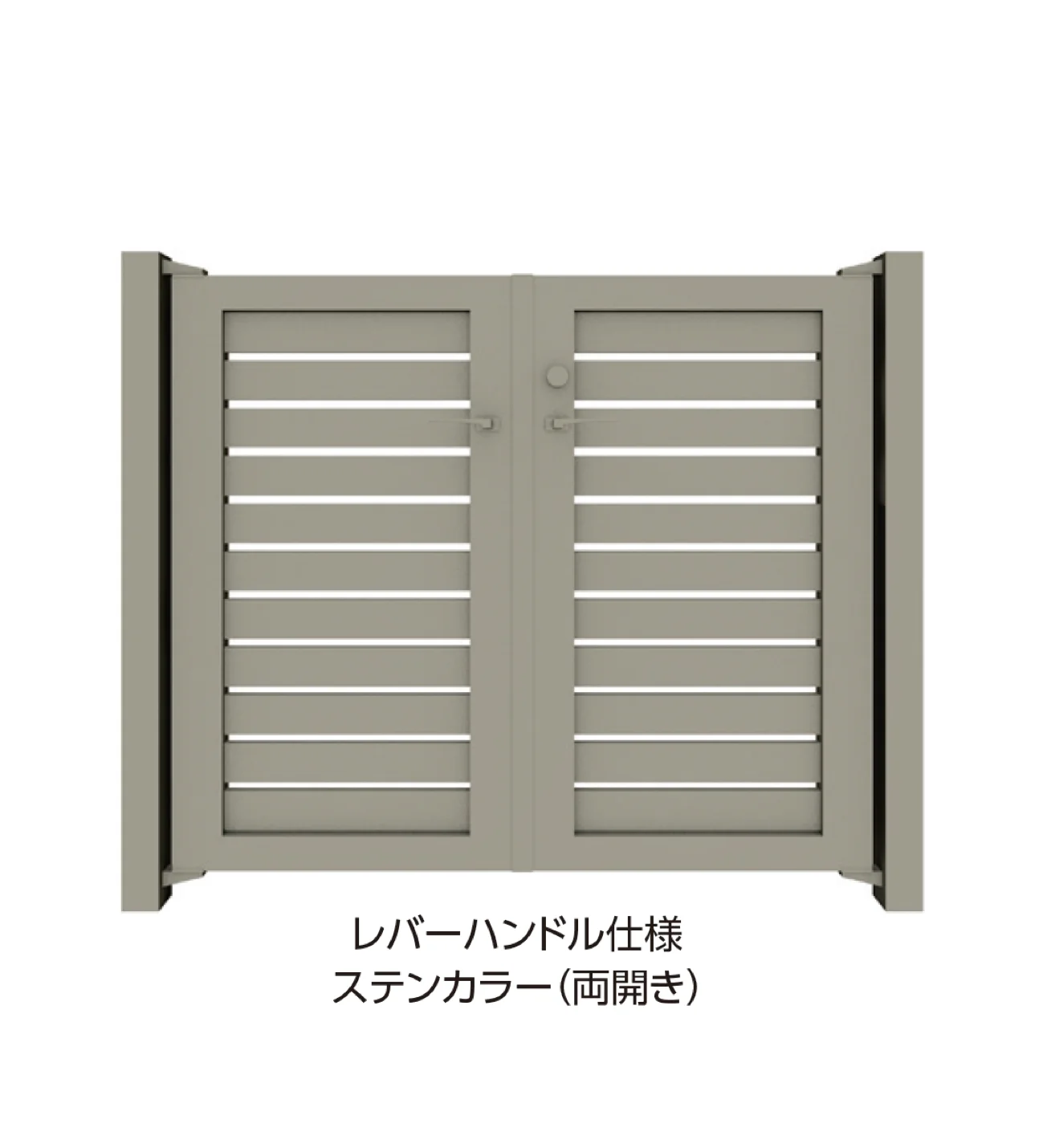 タカショーの「エバーアート®︎門扉 センシア 横パネル」のサブ画像2