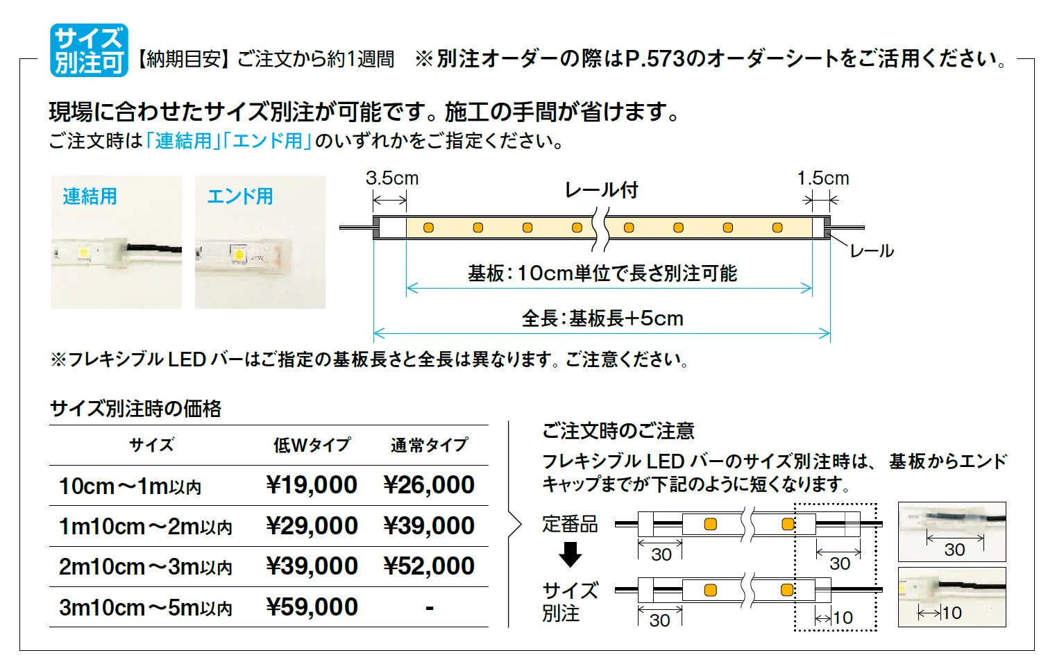 フレキシブルLEDバー レール付【2025年版】_価格_2