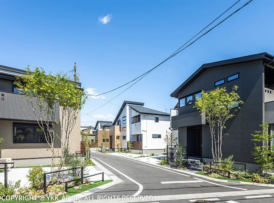 2023年度 YKK AP エクステリア スタイル大賞　分譲街並み＆ビル・商業施設部門　ブロンズスタイル賞