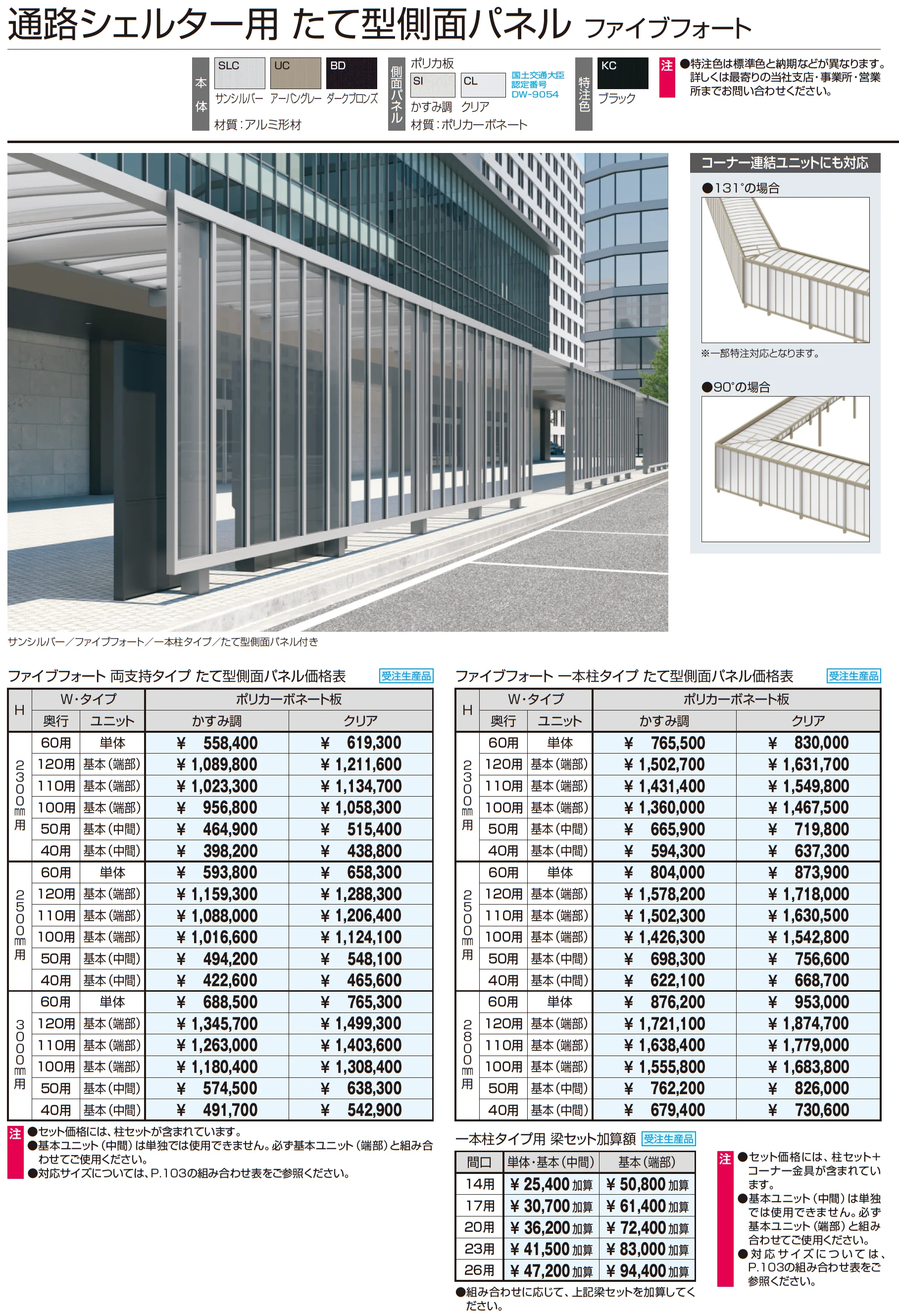 ファイブフォート 両支持タイプ 基本ユニット_価格_2