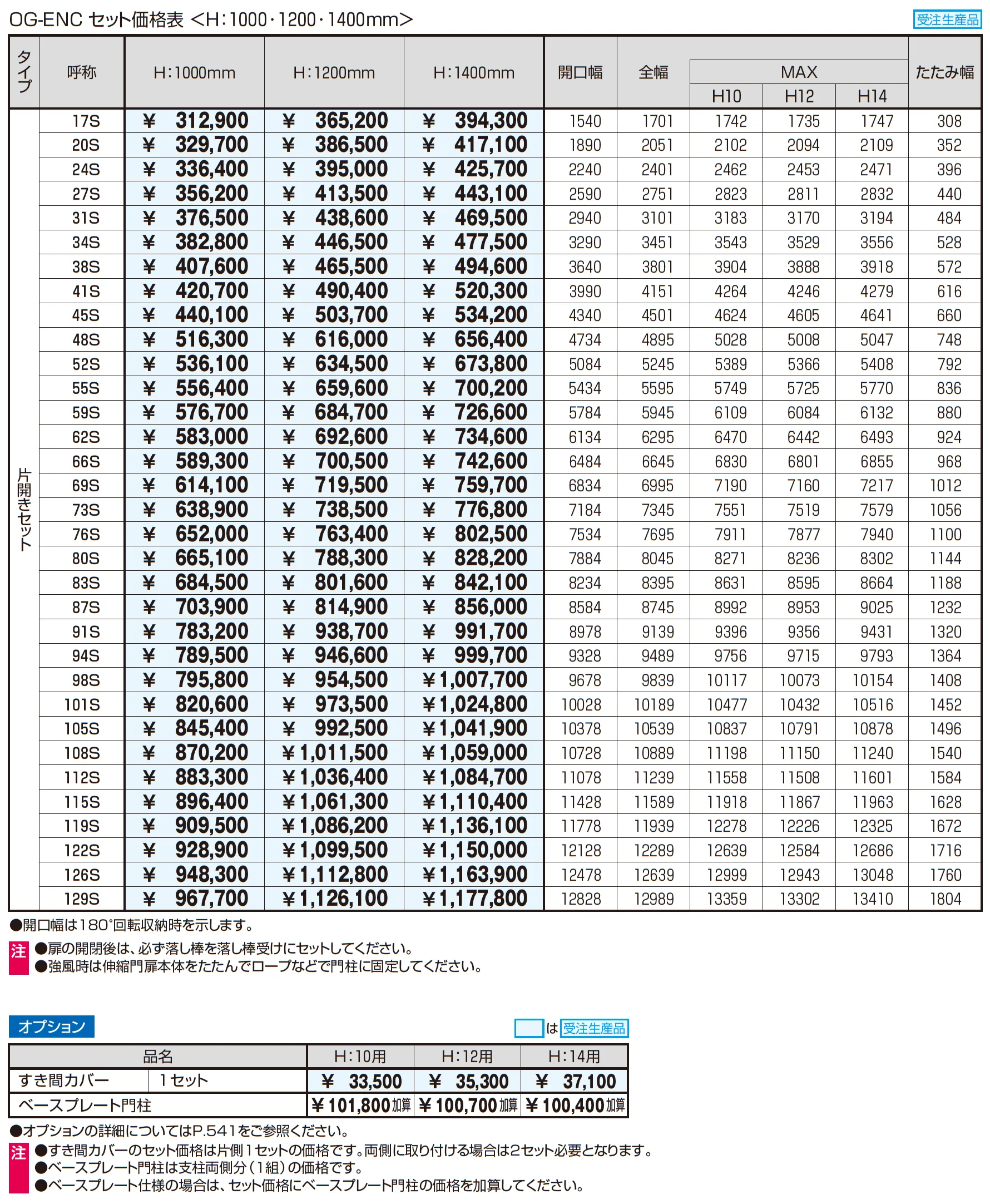 アルテンダEN型 キャスタータイプ(回転収納型)_価格_1