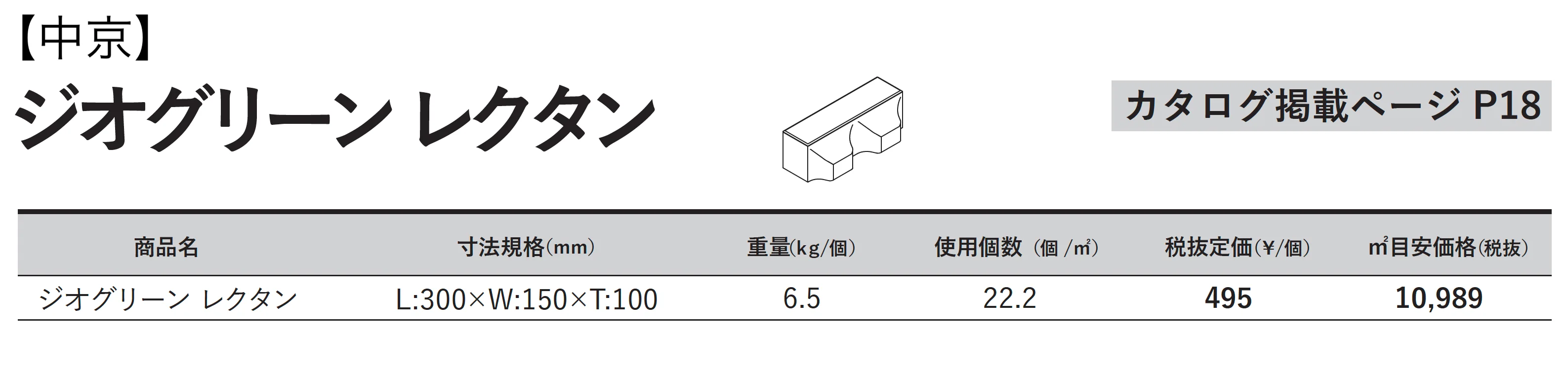 ジオグリーン レクタン_価格_3