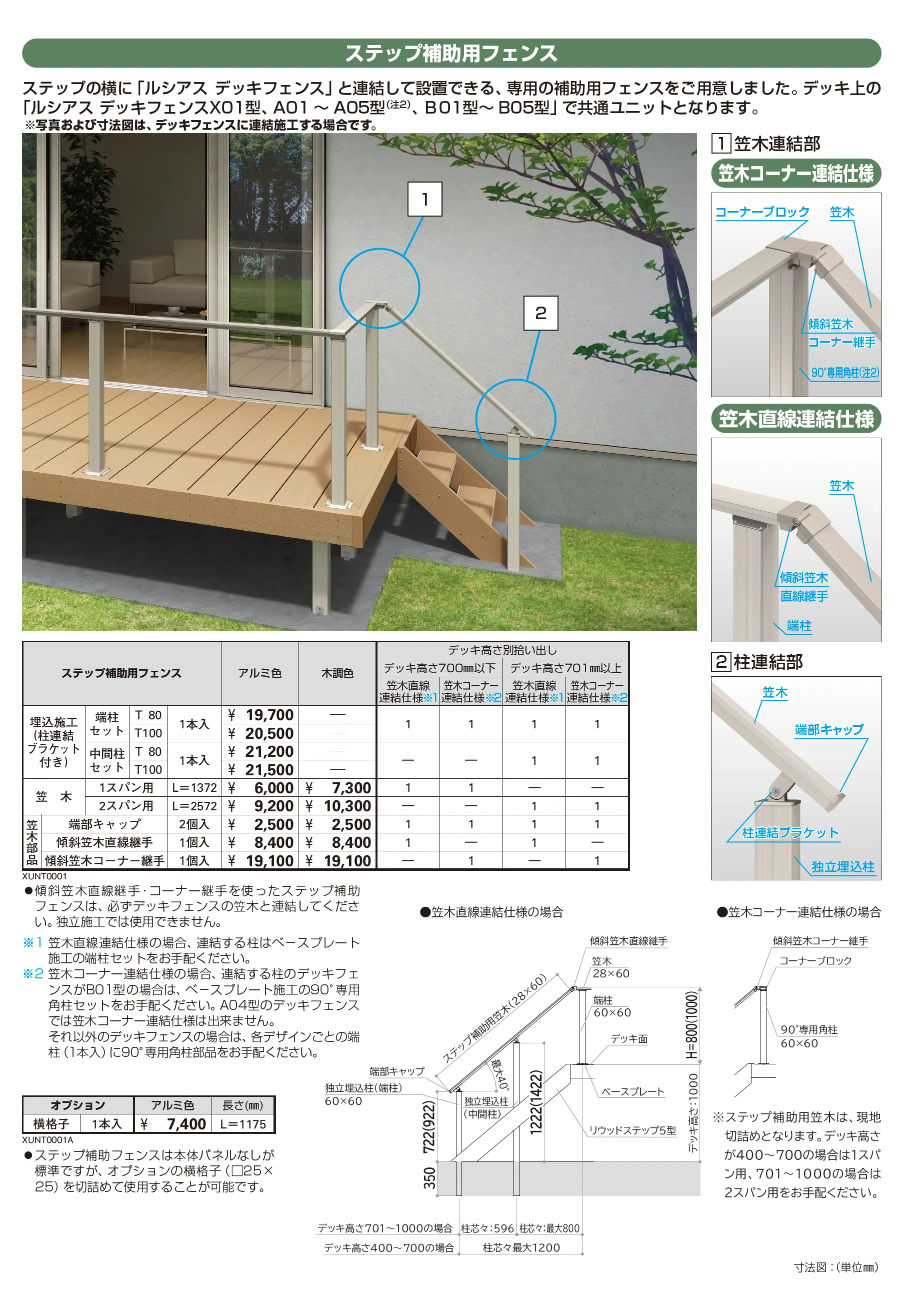 ルシアス デッキフェンス A03型【2026年1月発売】【2025年版】_価格_2