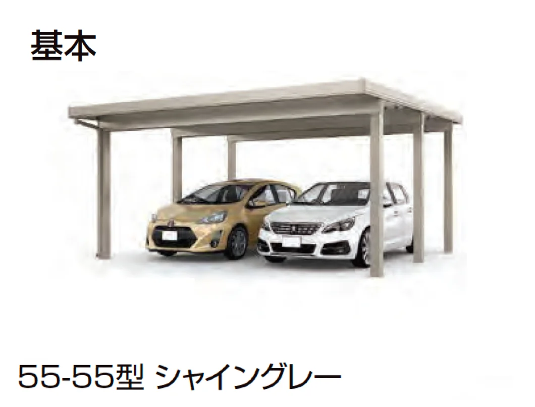 LIXILの「カーポートST 4500タイプ 2台用【2025年版】」のサブ画像6