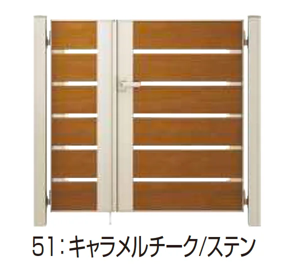 YKK APの「ルシアス 門扉 YS4型 横スリット【2025年6月発売】【2025年版】」のサブ画像5