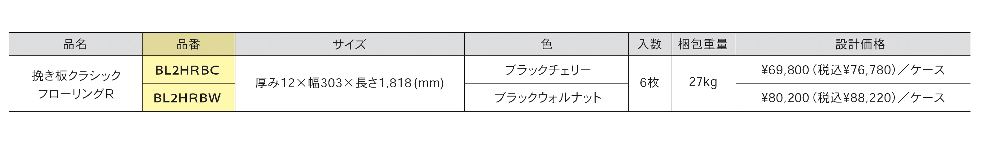 無垢材挽き板フローリング 挽き板クラシックフローリングR_価格_1