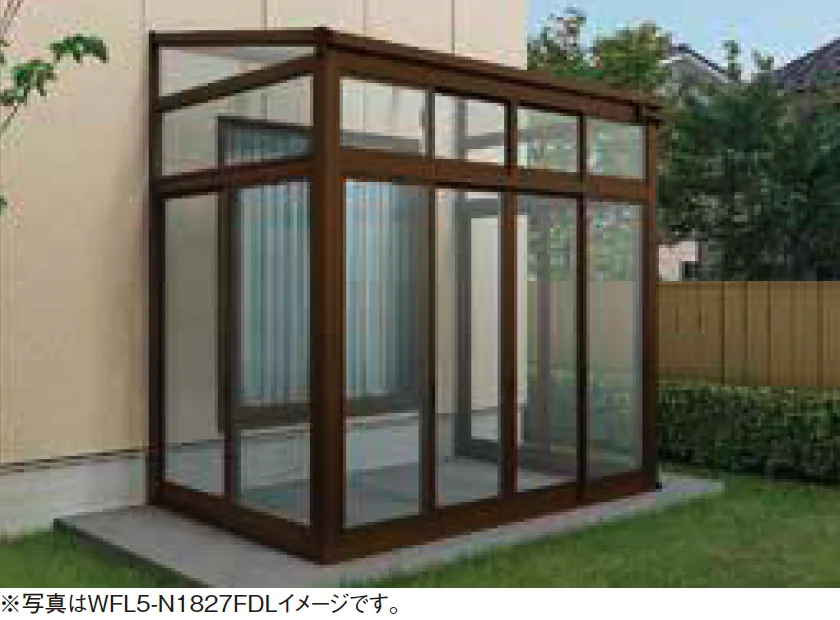 大仙の「ソレイドテラス囲い ノーマルサッシ(ランマ引違い)【土間仕様】【2025年版】」のサブ画像1