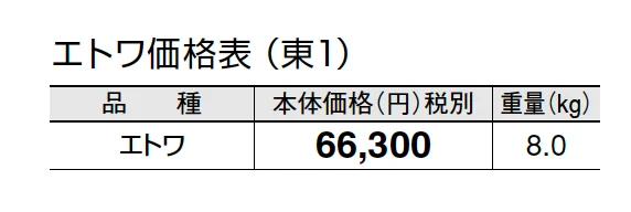 エトワ【2024年版】_価格_1