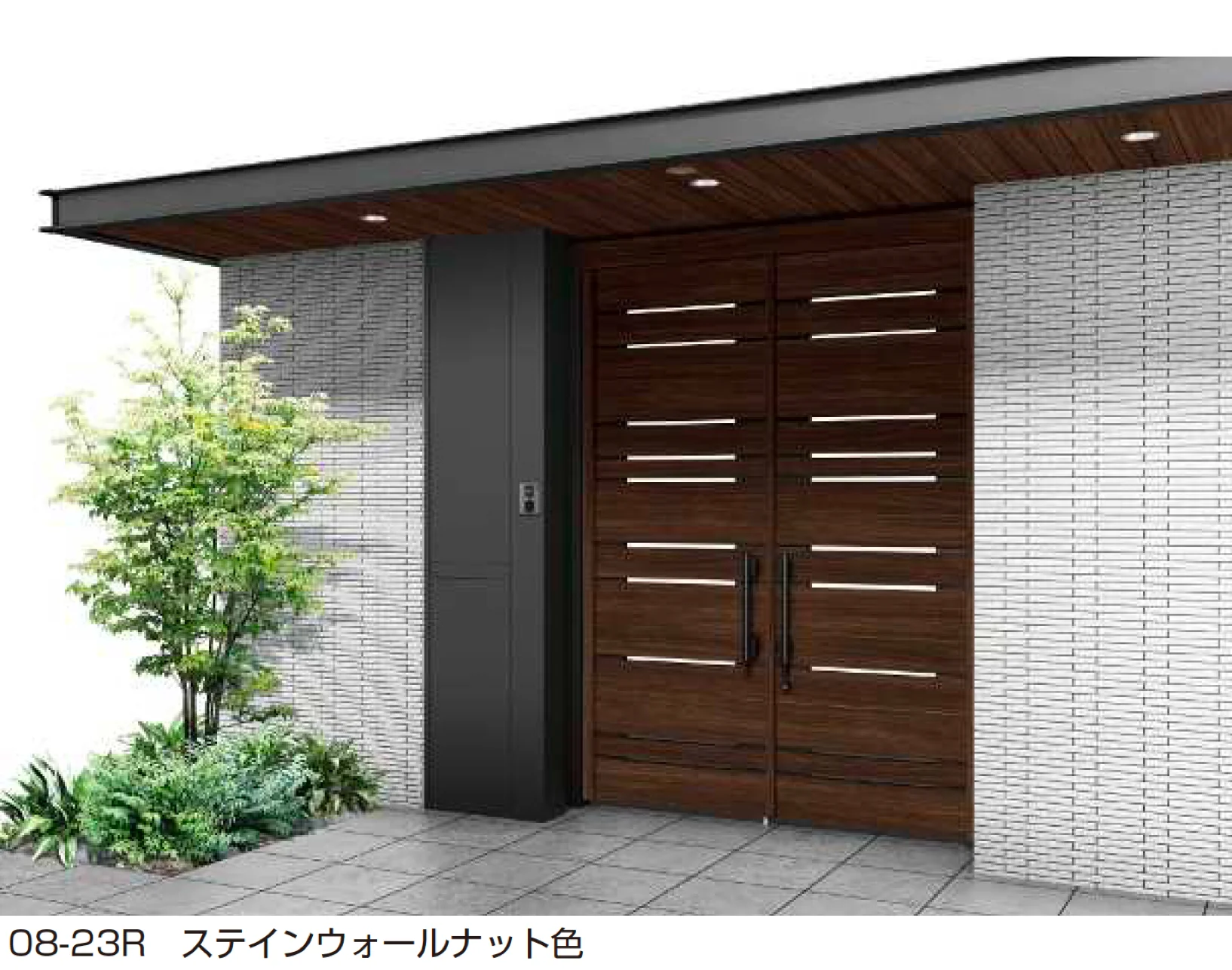 YKK APの「エクスティアラ アーチ用門扉 YR1A型」