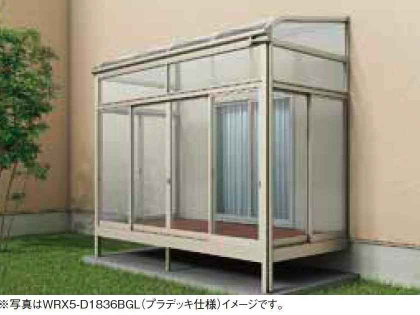 大仙の「ソレイドテラス囲い ノーマルサッシ(ランマFIX)【床仕様】【2025年版】」