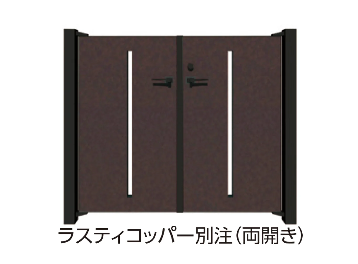 タカショー | エバーアートボード®︎門扉 スリット | 建材サーチ