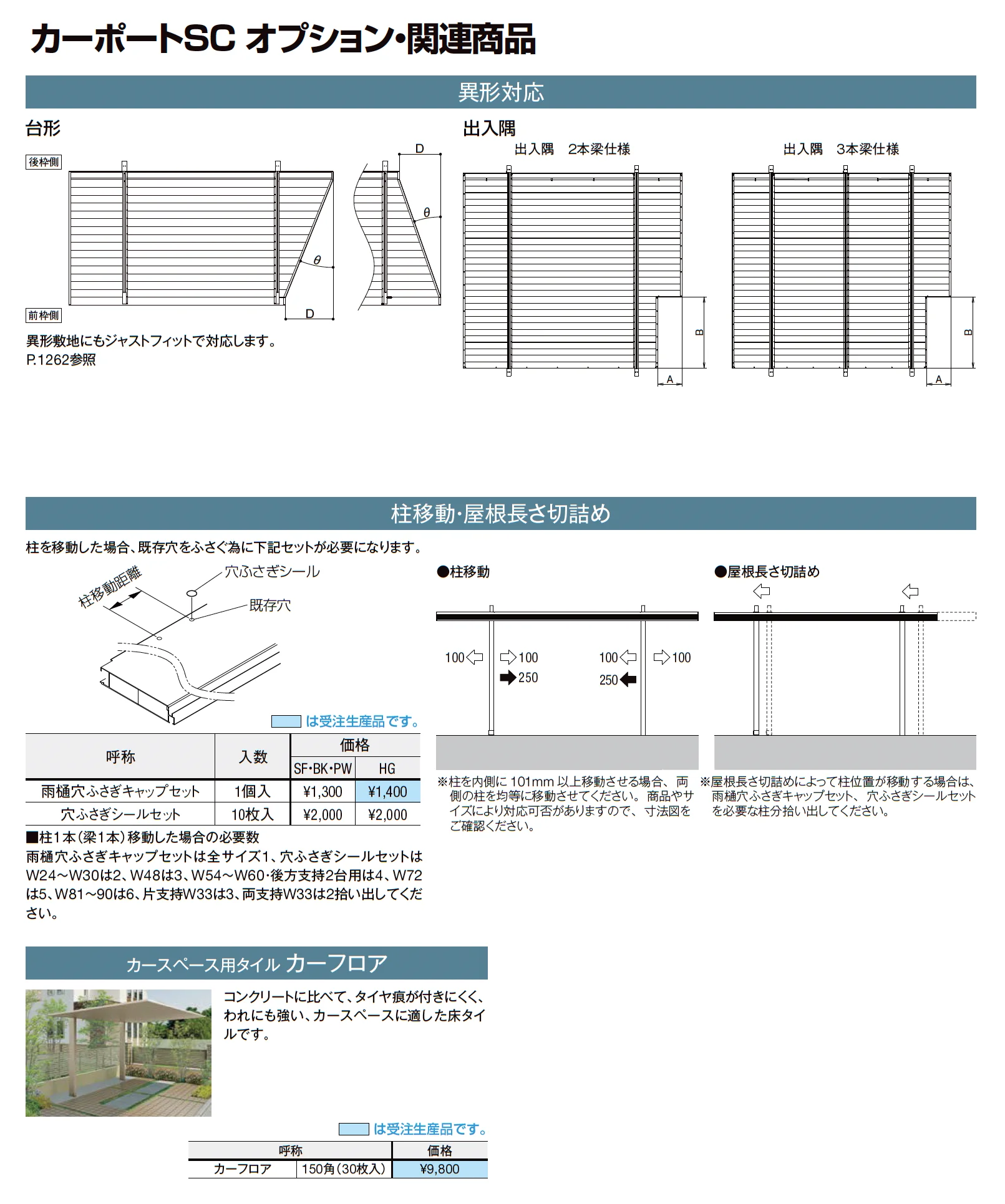 カーポートSC 3000 1台用_価格_4