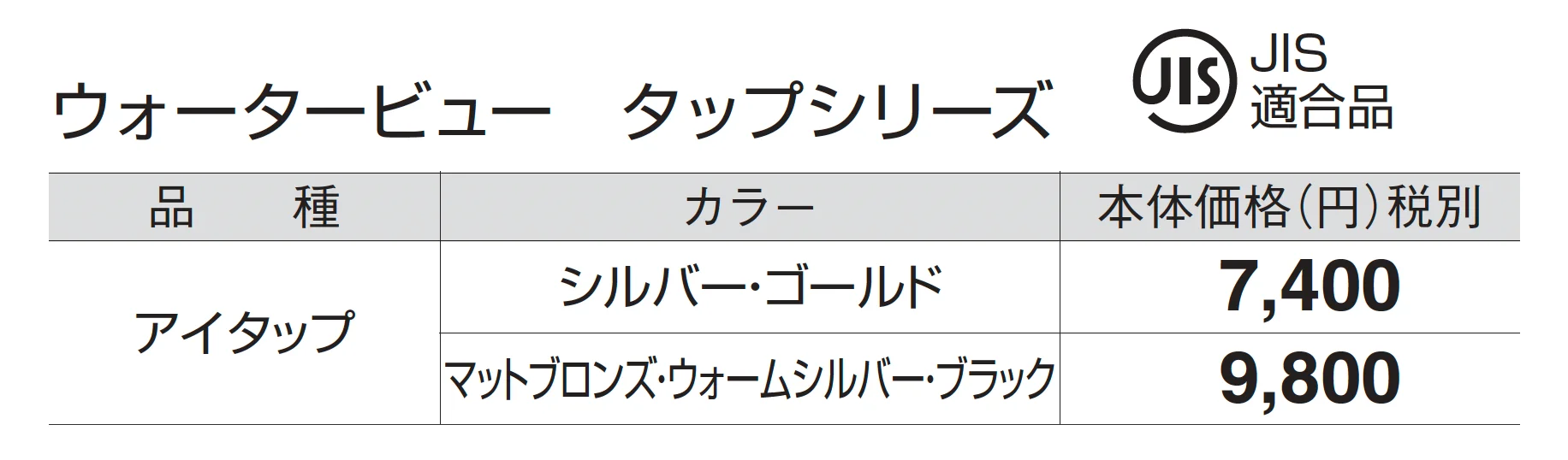 アイタップ_価格_1