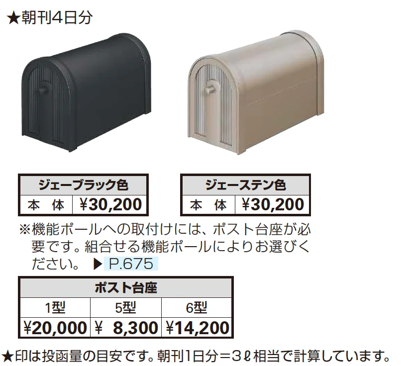 JポストシリーズBA14型【2025年版】_価格_1