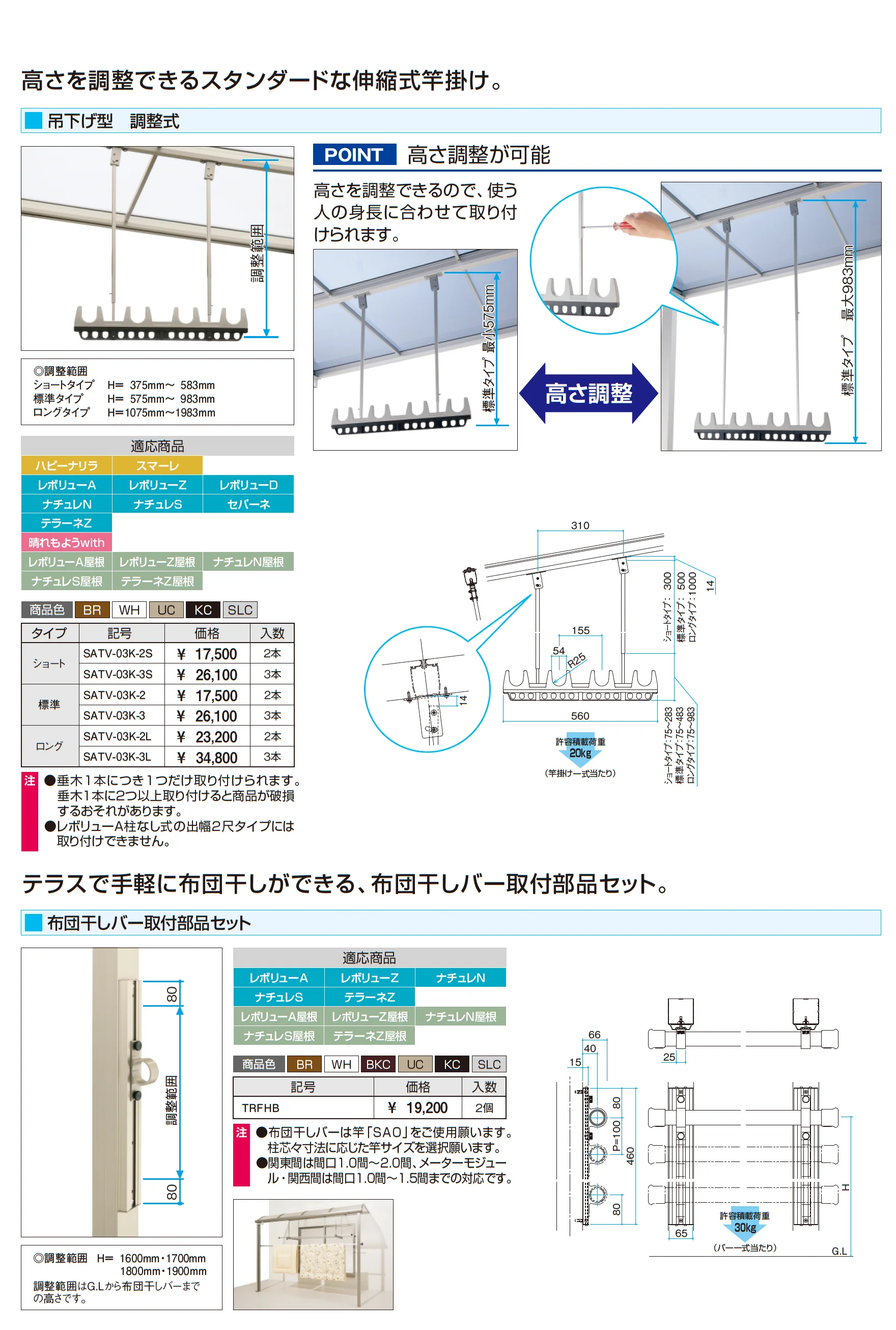 ナチュレN屋根(オルネ 柱建て式用 600タイプ 壁付け納まり)_価格_5