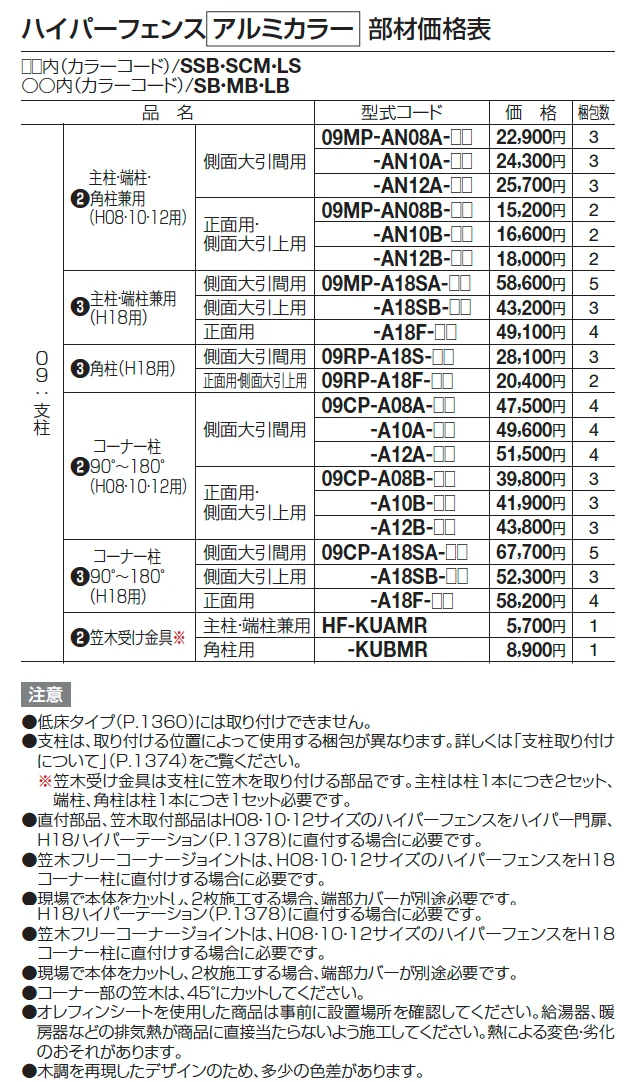 ハイパーテーション(縦格子タイプ)【2025年版】_価格_3