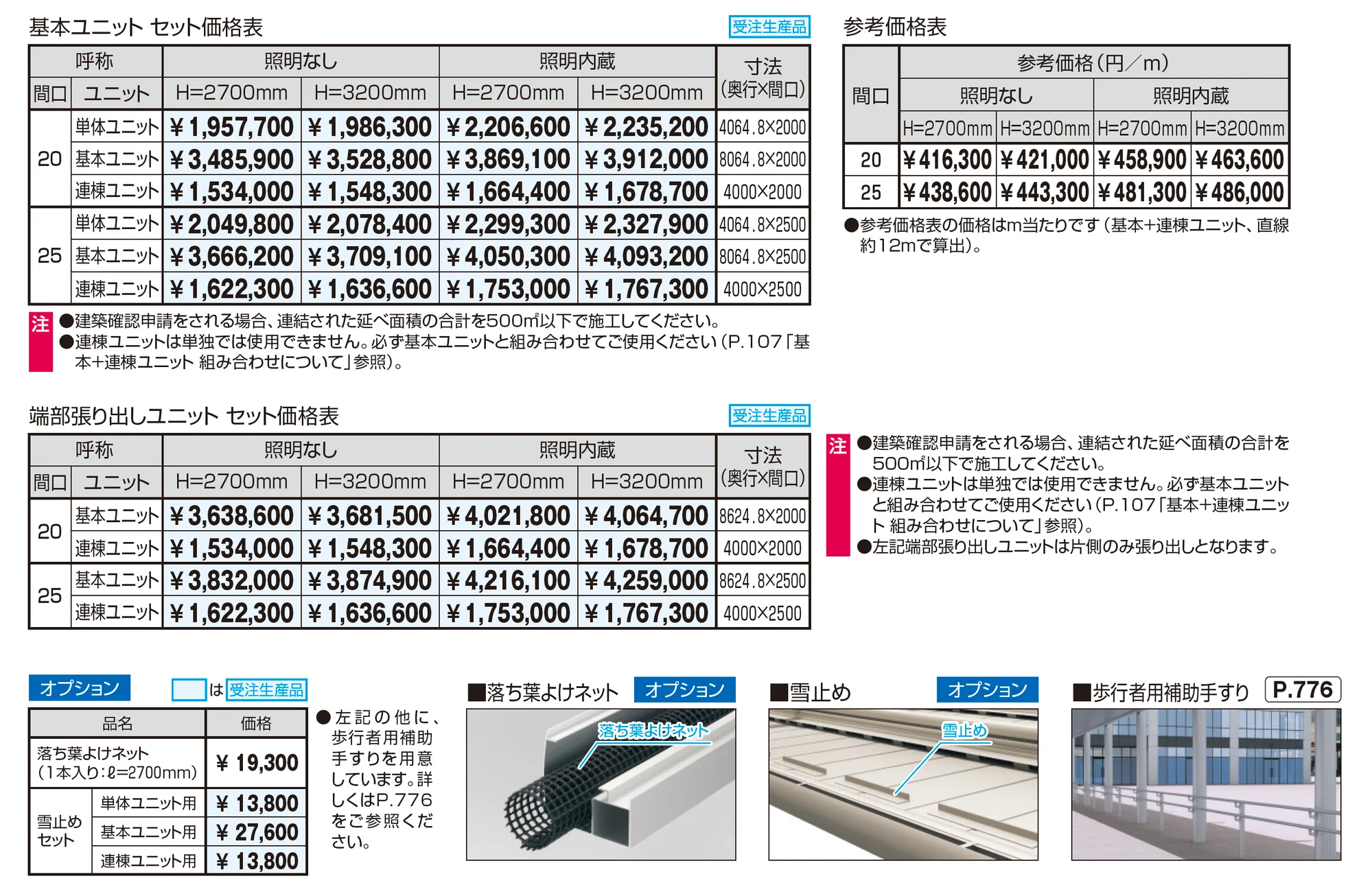ラグフォート Type2 600N/㎡ 基本ユニット_価格_1