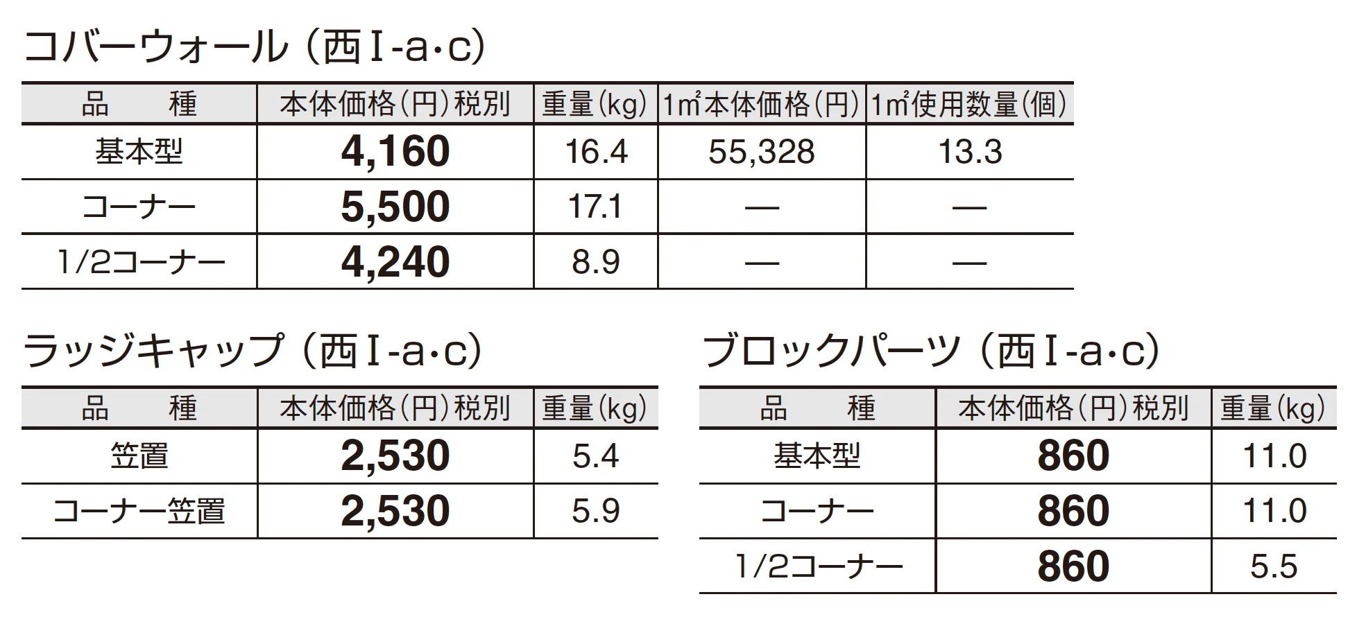コバーウォール_価格_3