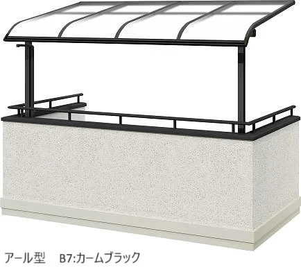YKK APの「ソラリア 躯体バルコニー屋根 壁付納まり【2024年版】」のサブ画像9